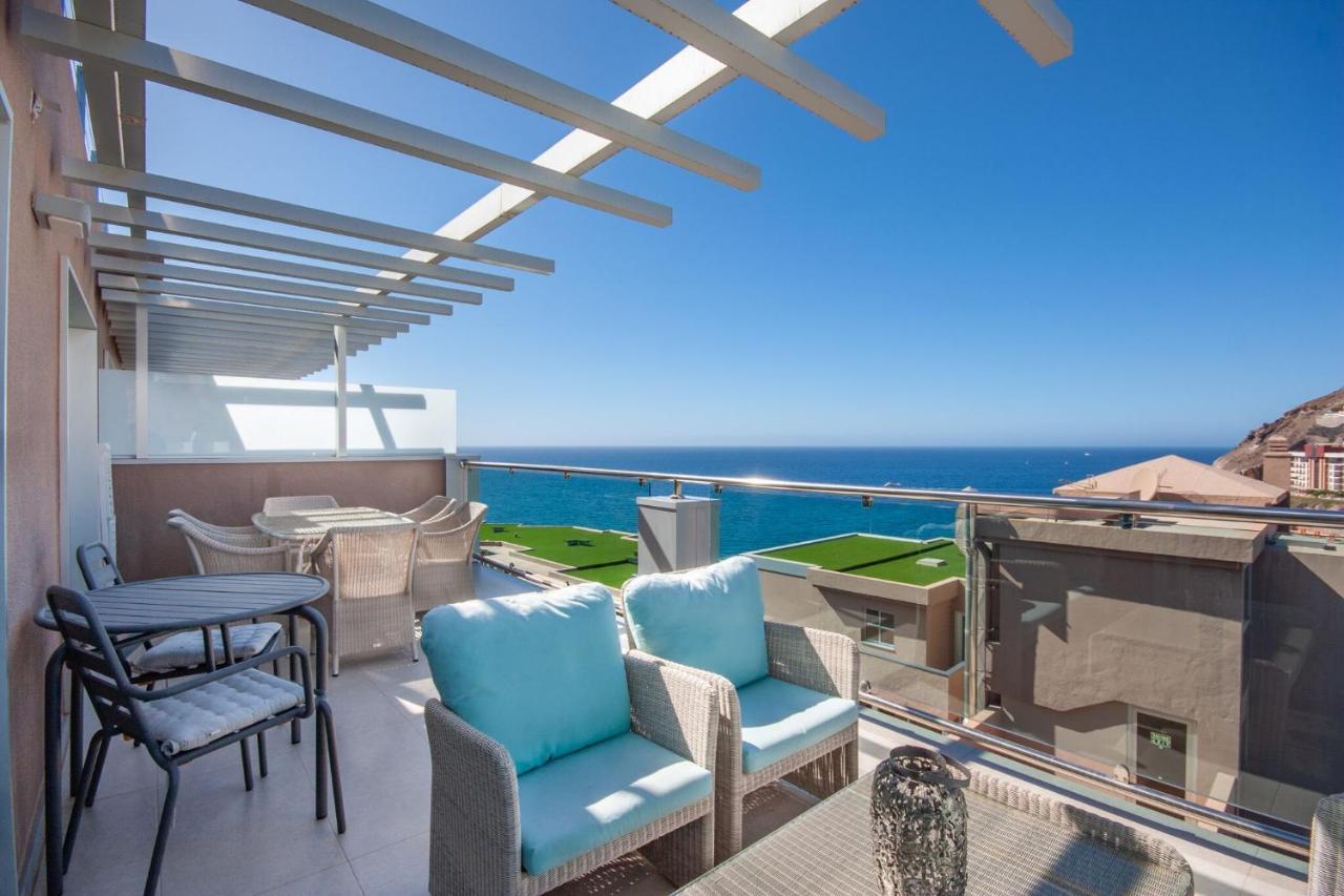 Mogán Luxury Penthouse, Panoramic Sea View 아파트 외부 사진